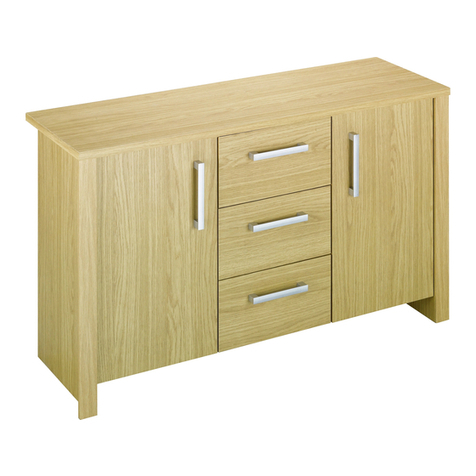 Argos 2 Door 3 Drawer Sideboard User manual
