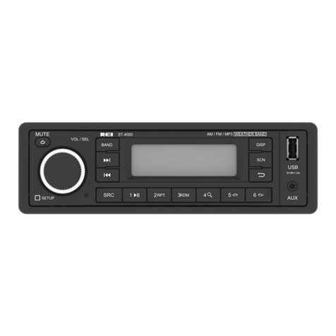 REI ST-4050 Installation & operation manual