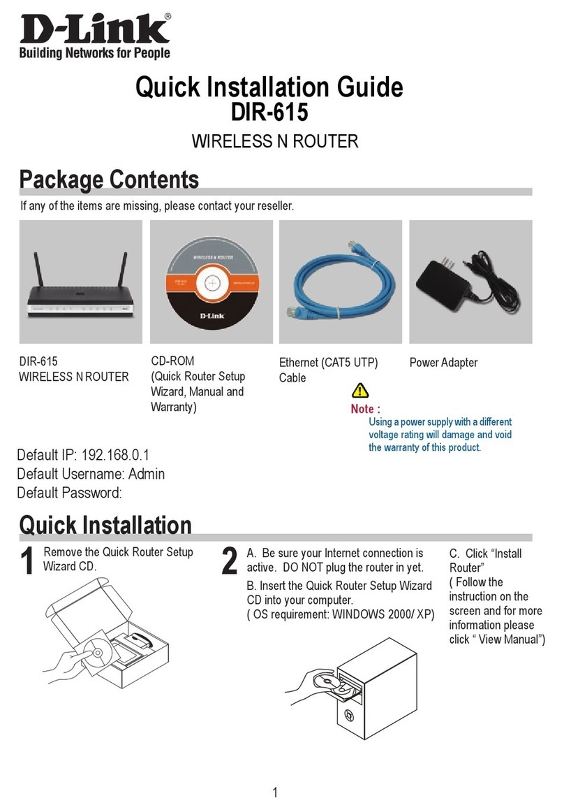 D-Link DIR-615 - Wireless N Router User manual
