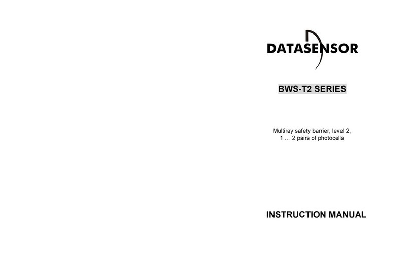 Datasensor BWS-T2 Series instruction manual