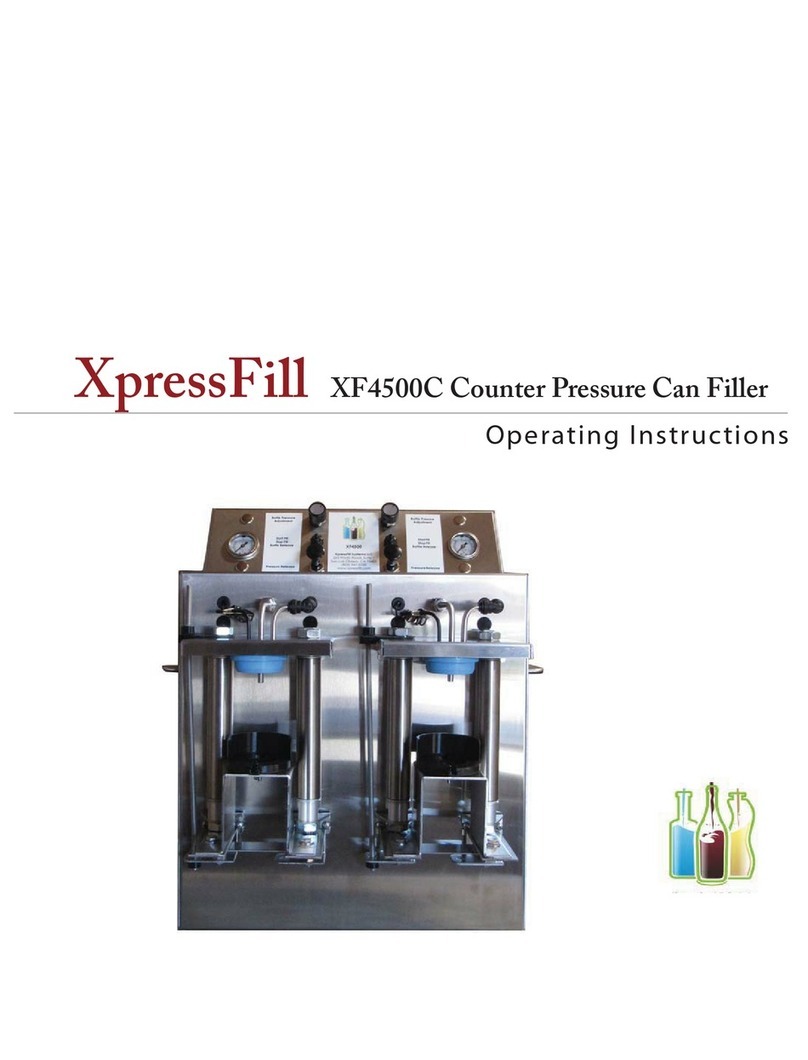 XpressFill XF4500C operating instructions