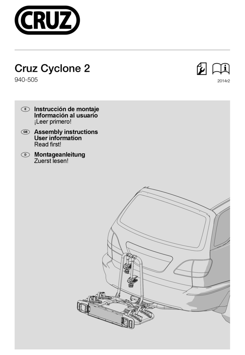 Cruz Cyclone 2 Assembly instructions User information