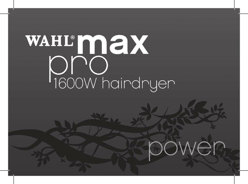 Wahl MAXPRO 1600 manual