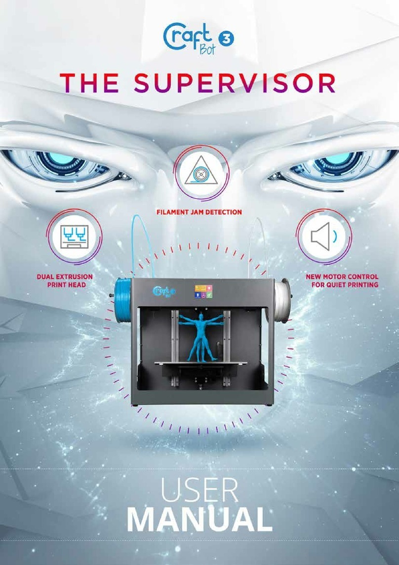 CraftUnique CraftBot 3 Supervisor user manual