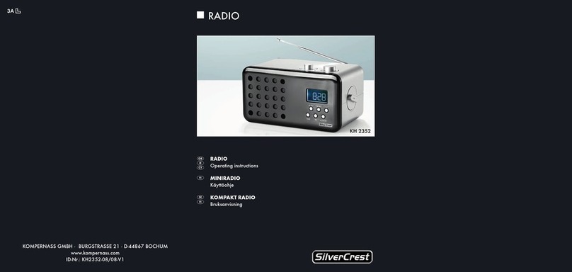 Silvercrest KH 2352 User manual