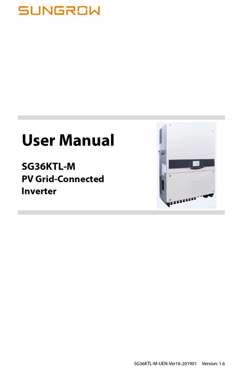 Sungrow SG36KTL-M user manual