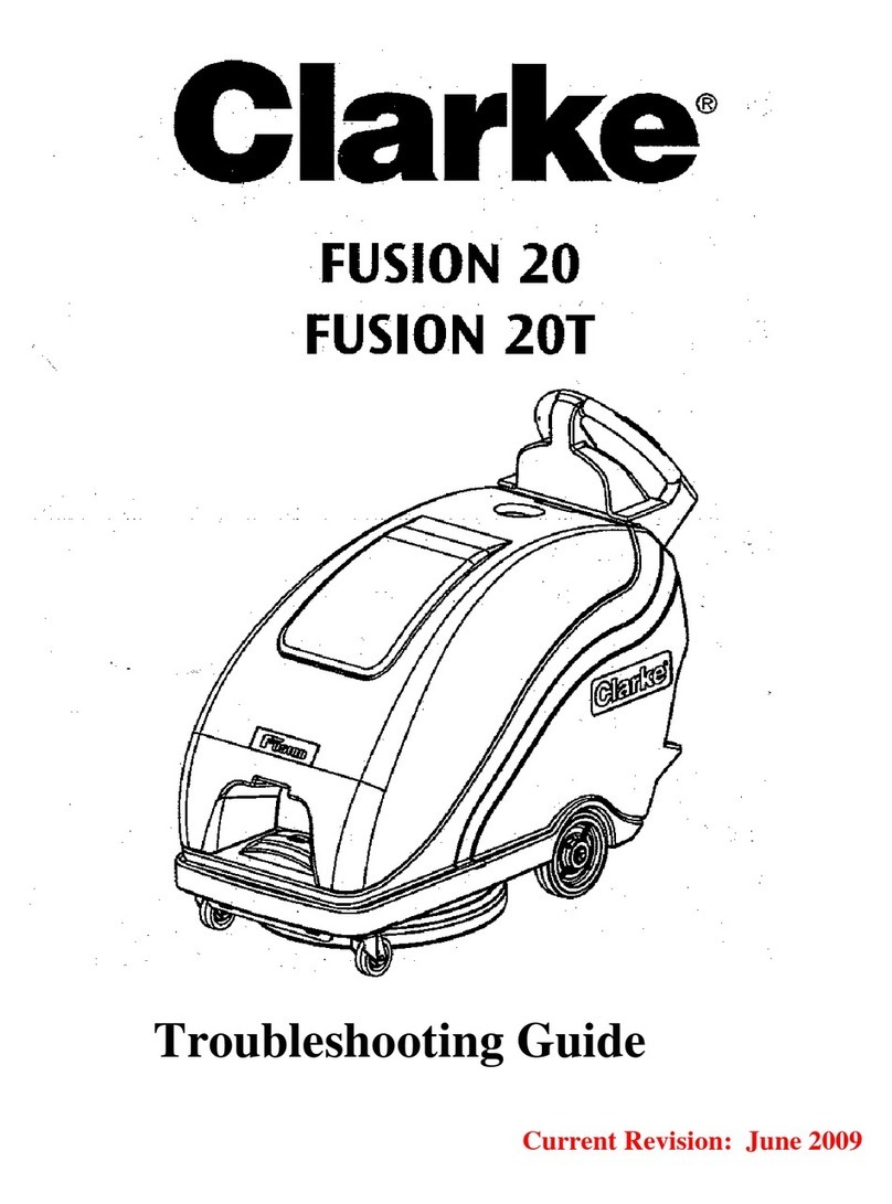 Clarke Fusion 20 User manual
