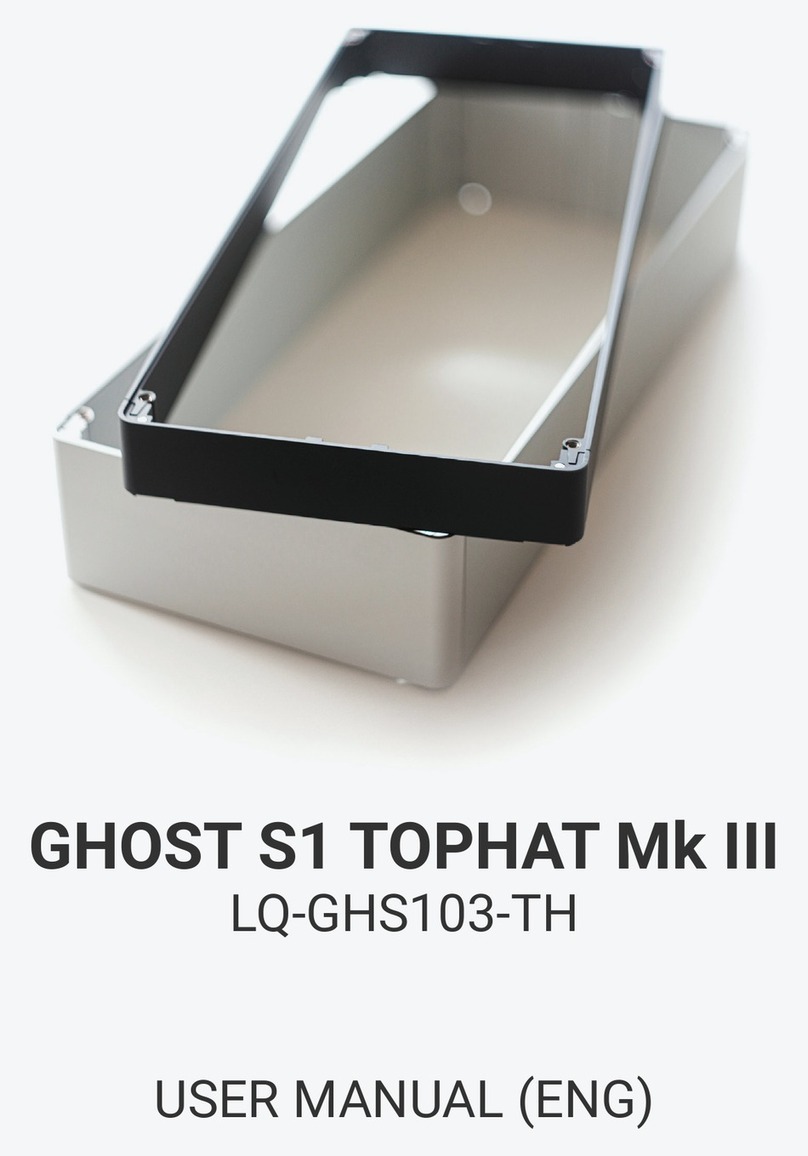 LOUQE GHOST S1 TOPHAT Mk III user manual