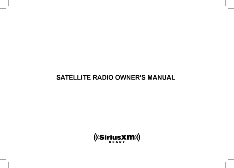Voxx SiriusXM owner's manual
