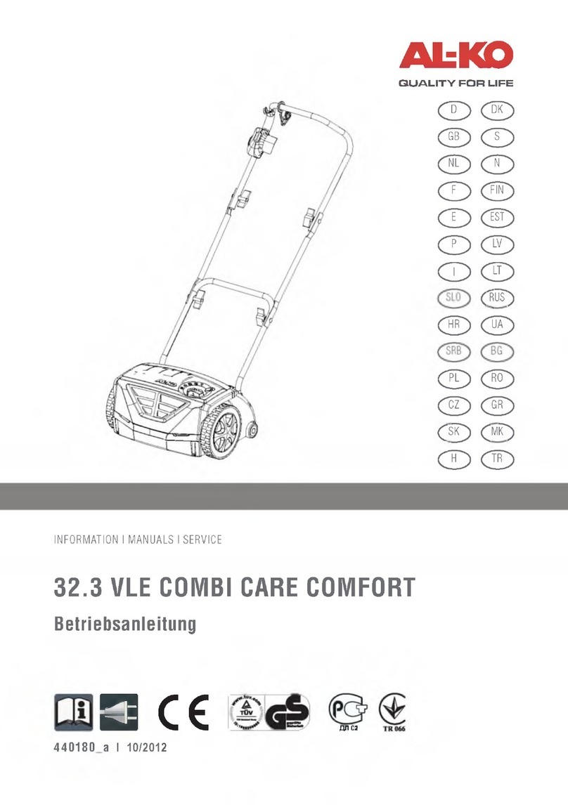 AL-KO Combi Care 32.3 VLE Comfort User manual