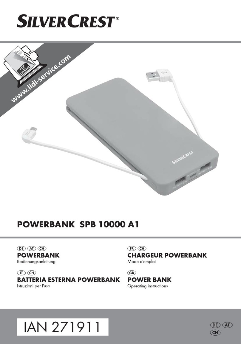 Silvercrest SPB 10000 A1 operating instructions
