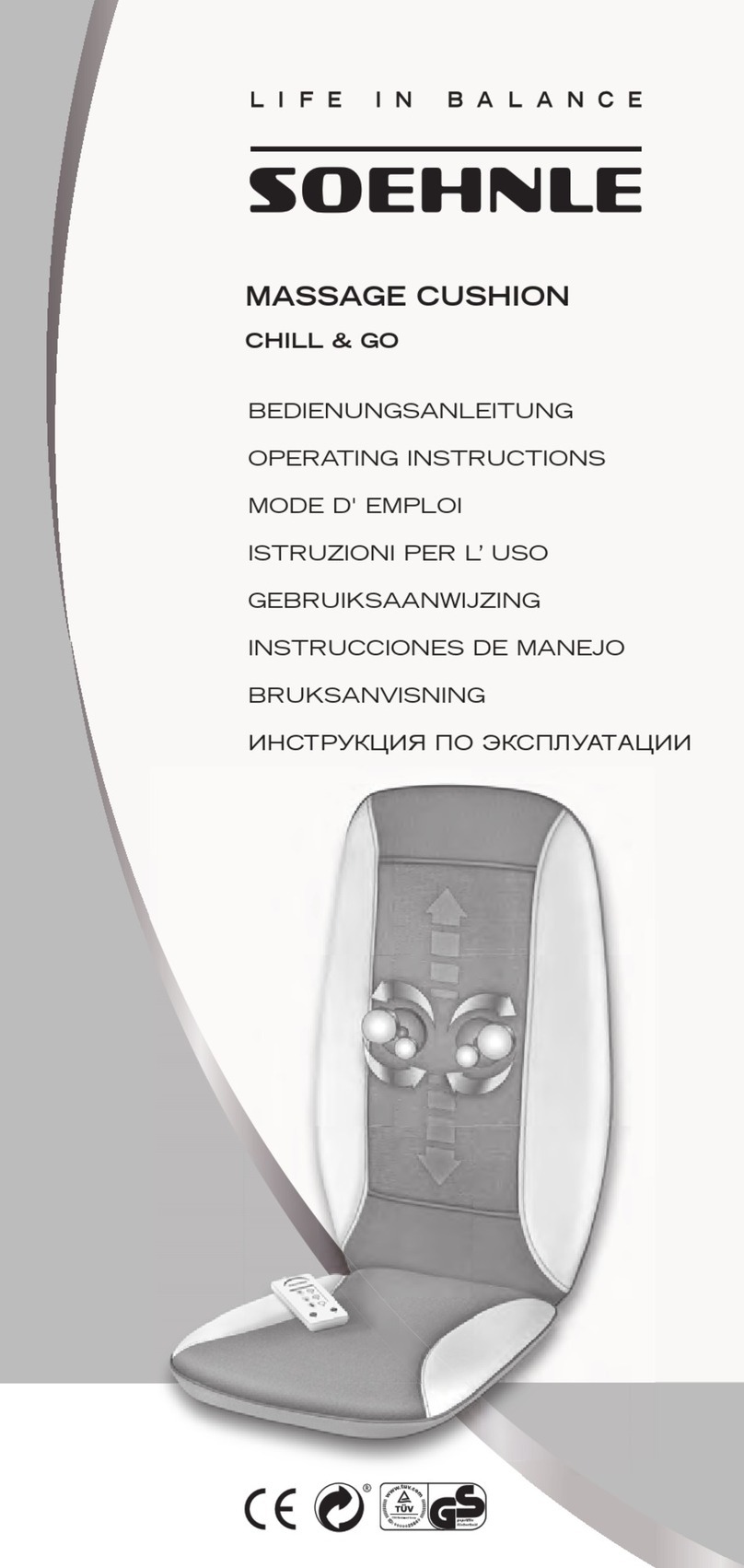 Soehnle CHILL & GO operating instructions