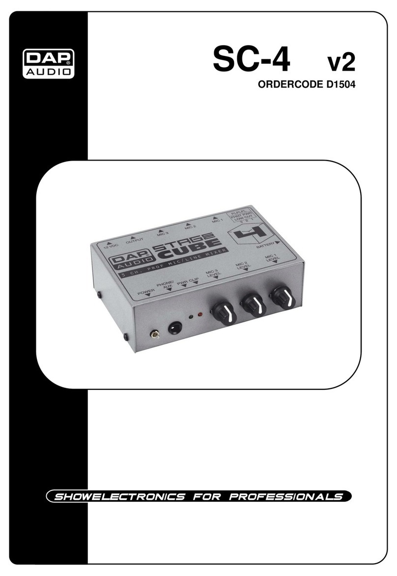 DAPAudio SC-4 manual