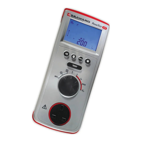 Seaward PrimeTest 220 User manual