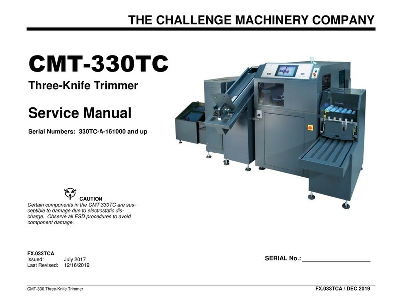 Challenge CMT-330TC Service manual