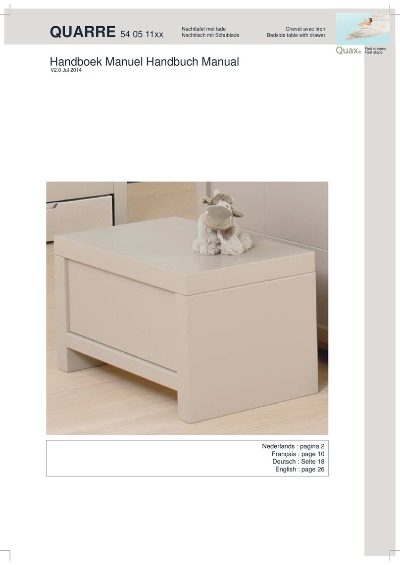 QU-AX QUARRE 54 05 11 Series User manual QU-AX QUARRE 54 05 11 Series User manual