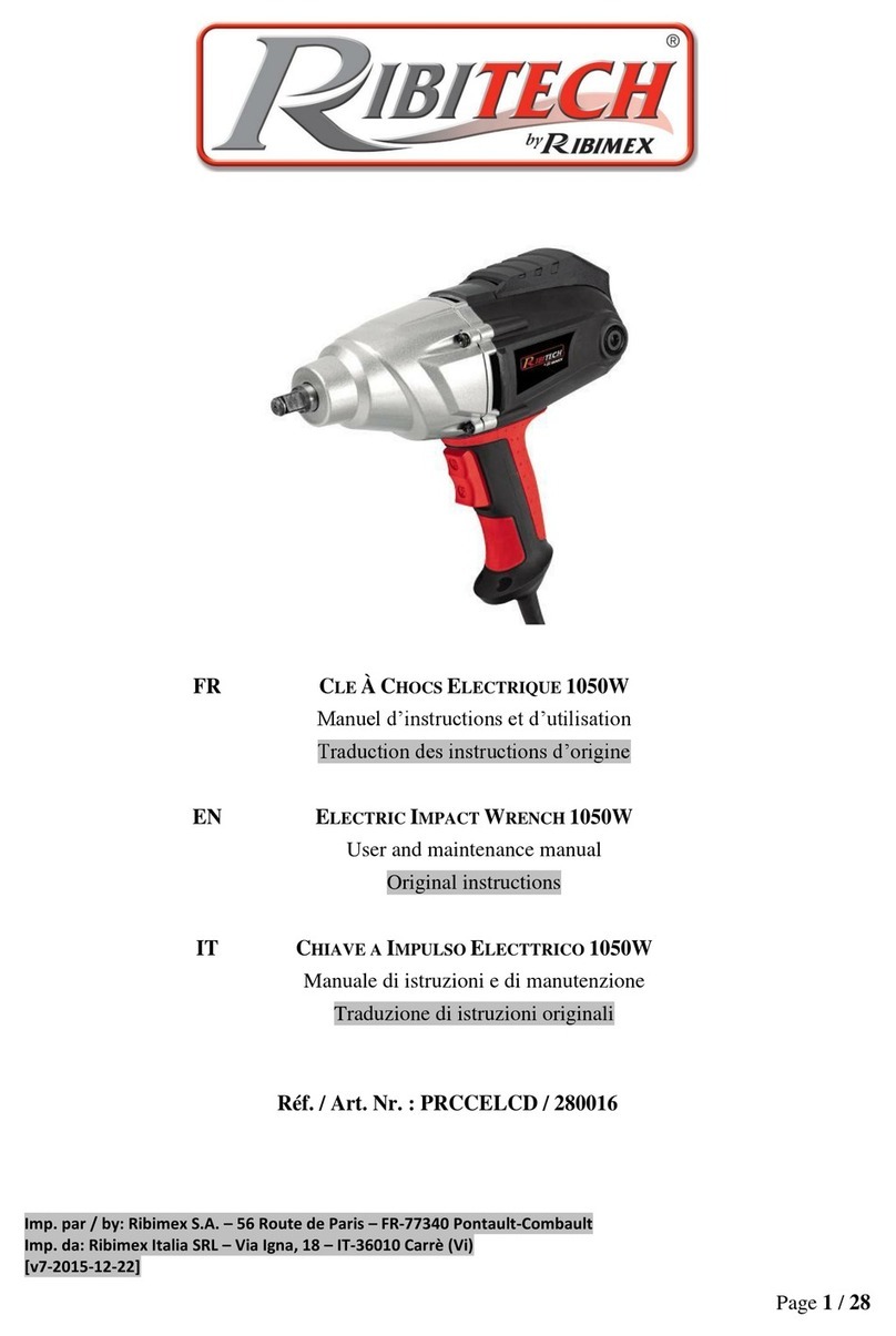 Ribimex PRCCELCD Series User manual