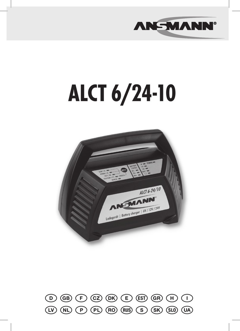 ANSMANN ALCT 6/24-10 User manual