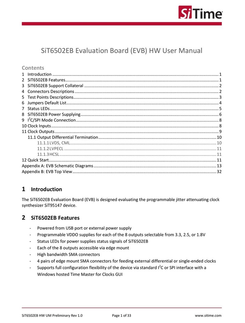 SiTime SiT6502EB user manual