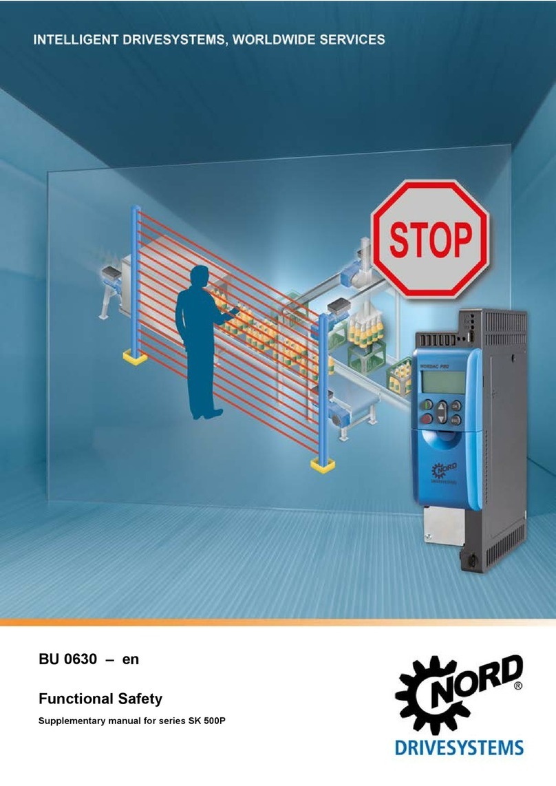 Nord Drivesystems SK 500P Series Instructions and recipes