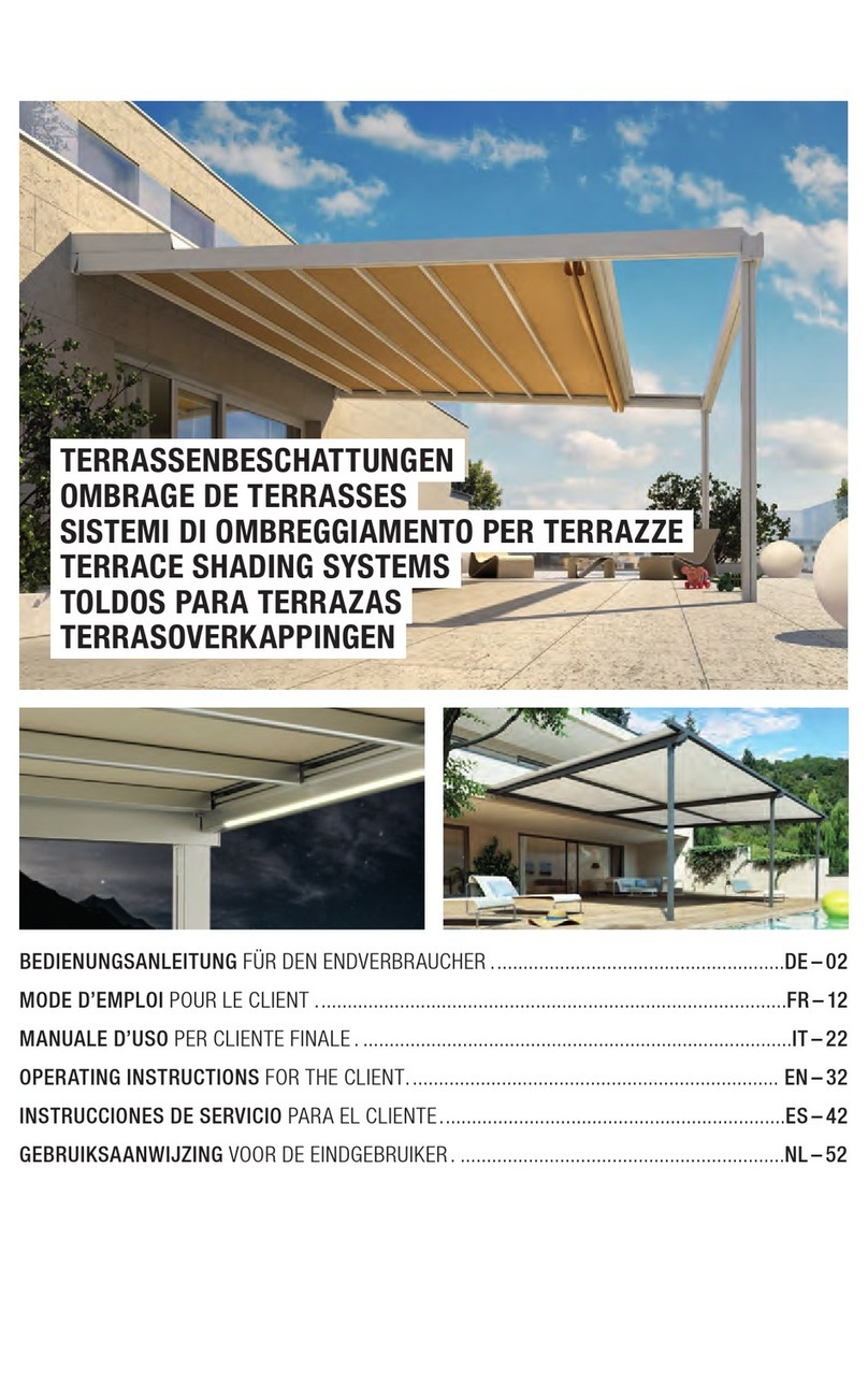 Stobag ALFRESCO P4000 operating instructions