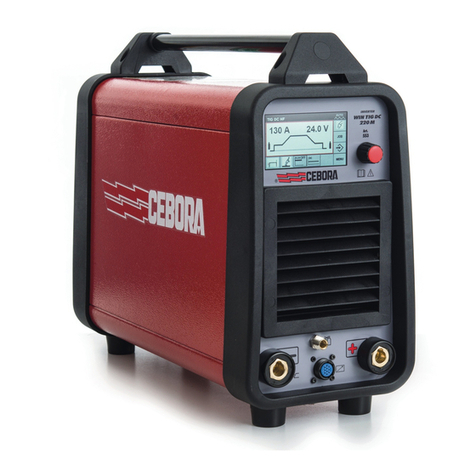 Cebora WIN TIG DC 220M instruction manual