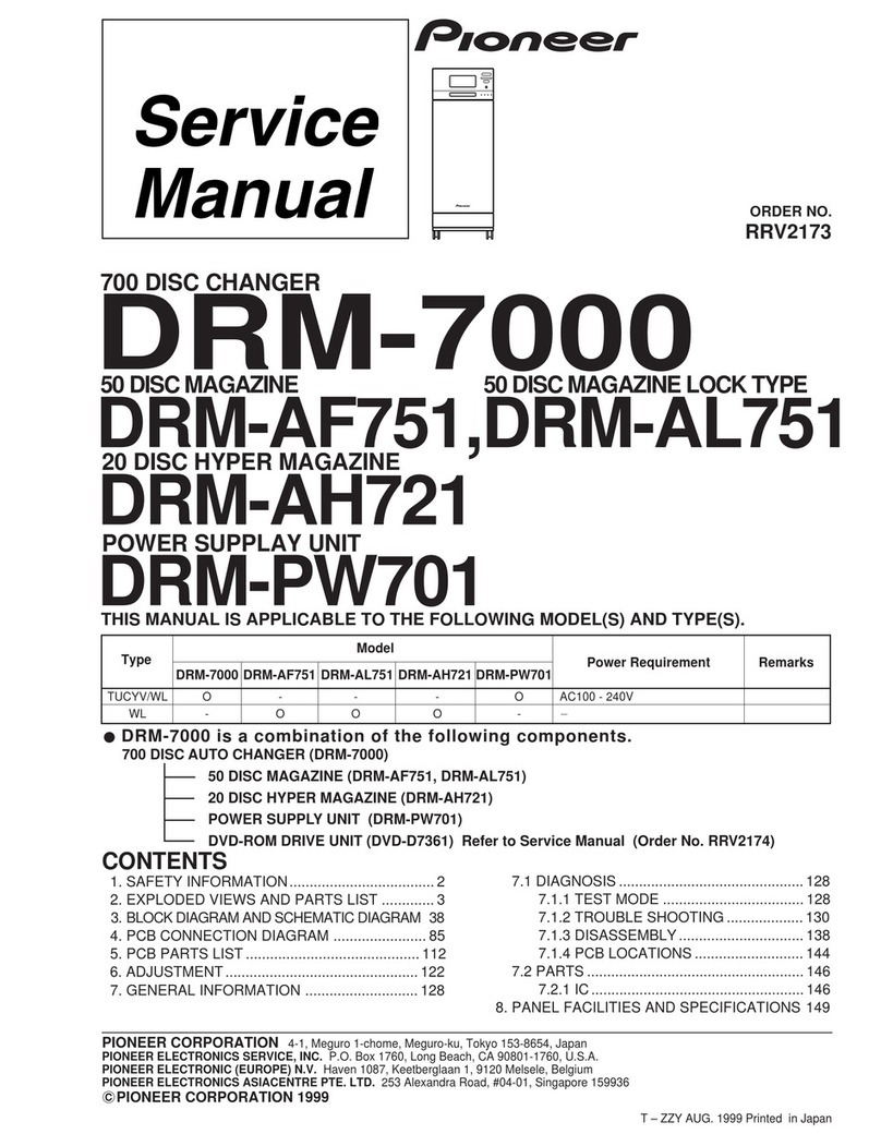 Pioneer DRM-7000 User manual