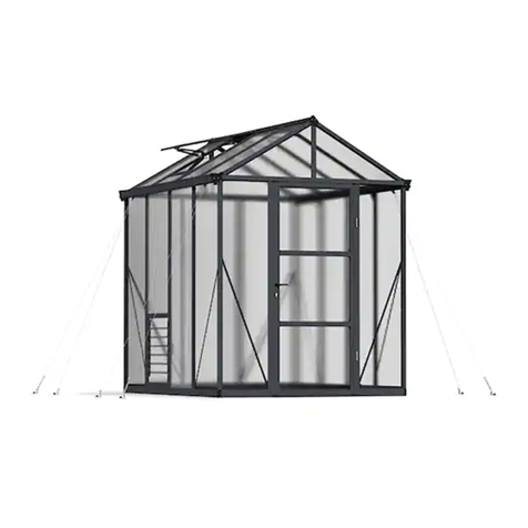 Palram GLORY 6'x8' User manual