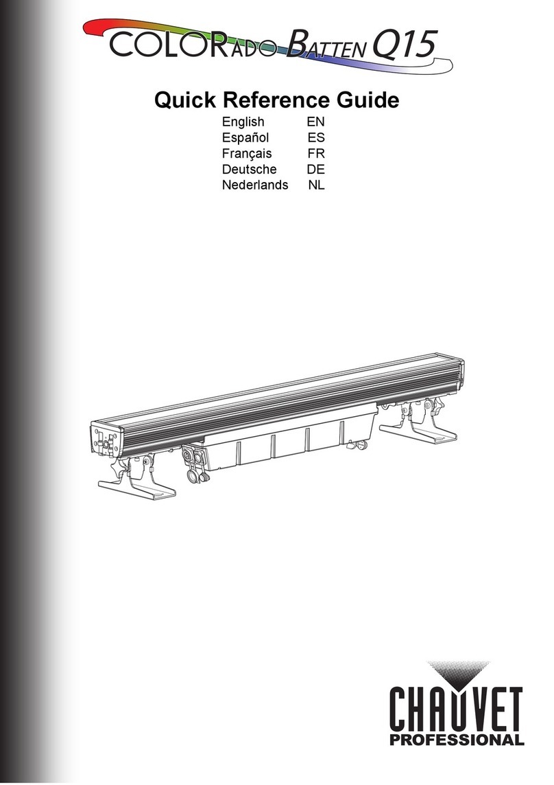 Chauvet COLORado Batten Q15 User manual
