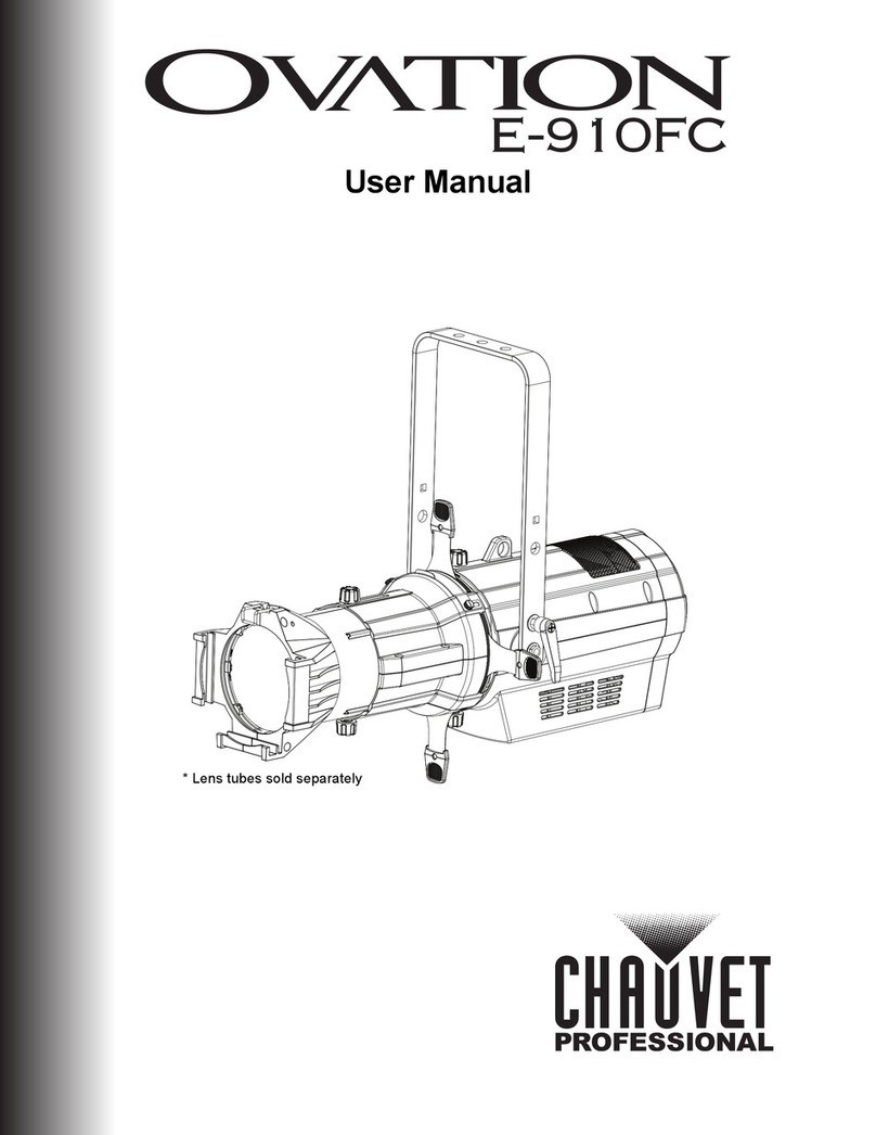 Chauvet Ovation E-910FC user manual