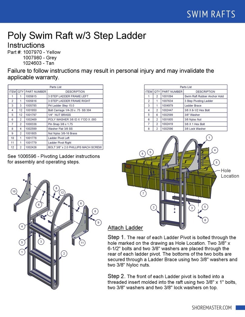 Shoremaster 1007970 instructions