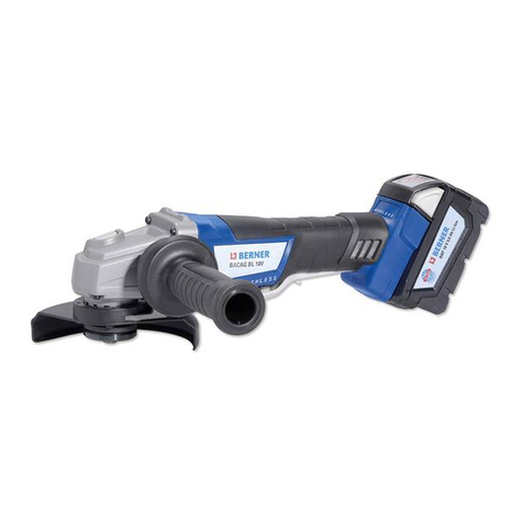 Berner BACAG BL 18V User manual