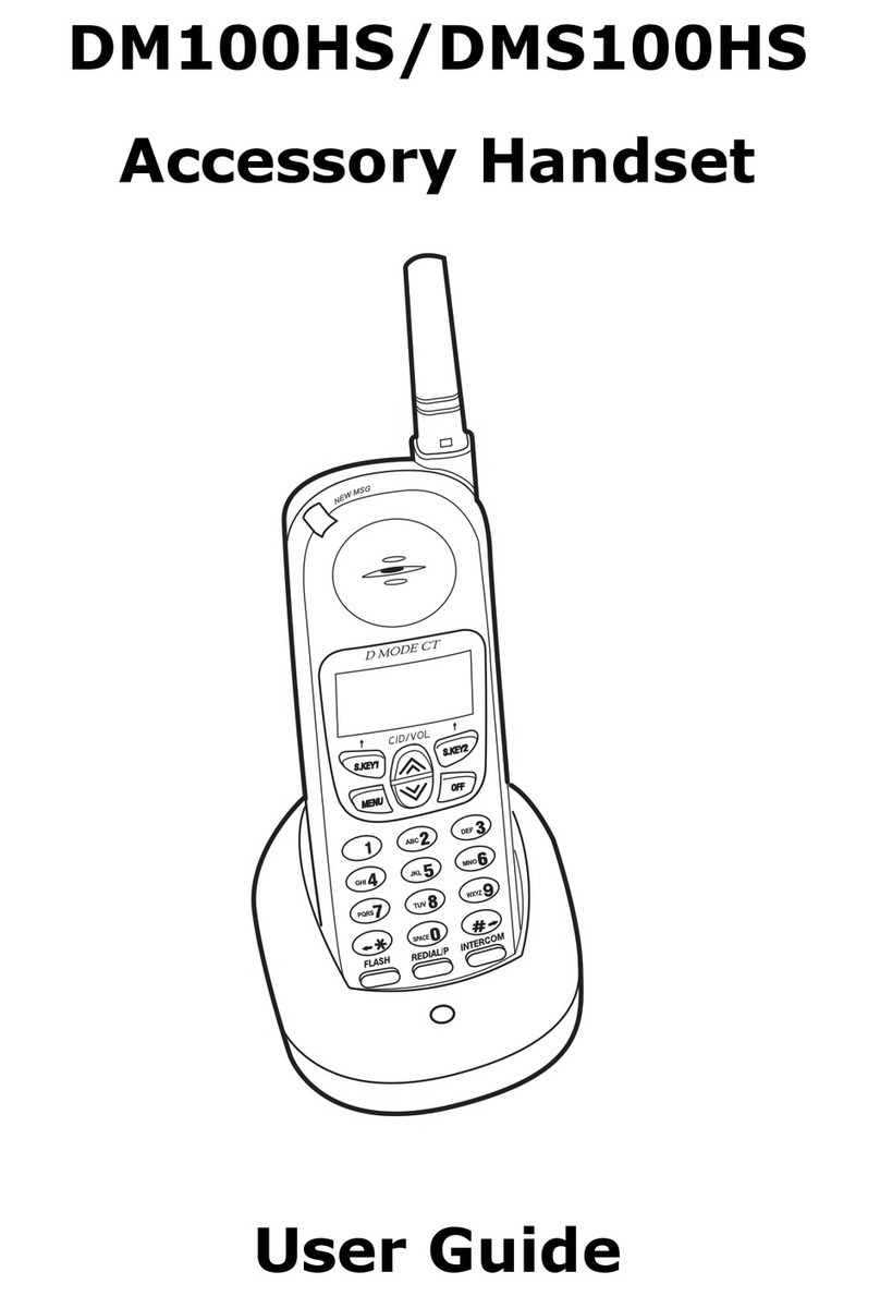 Waxess DM100HS User manual