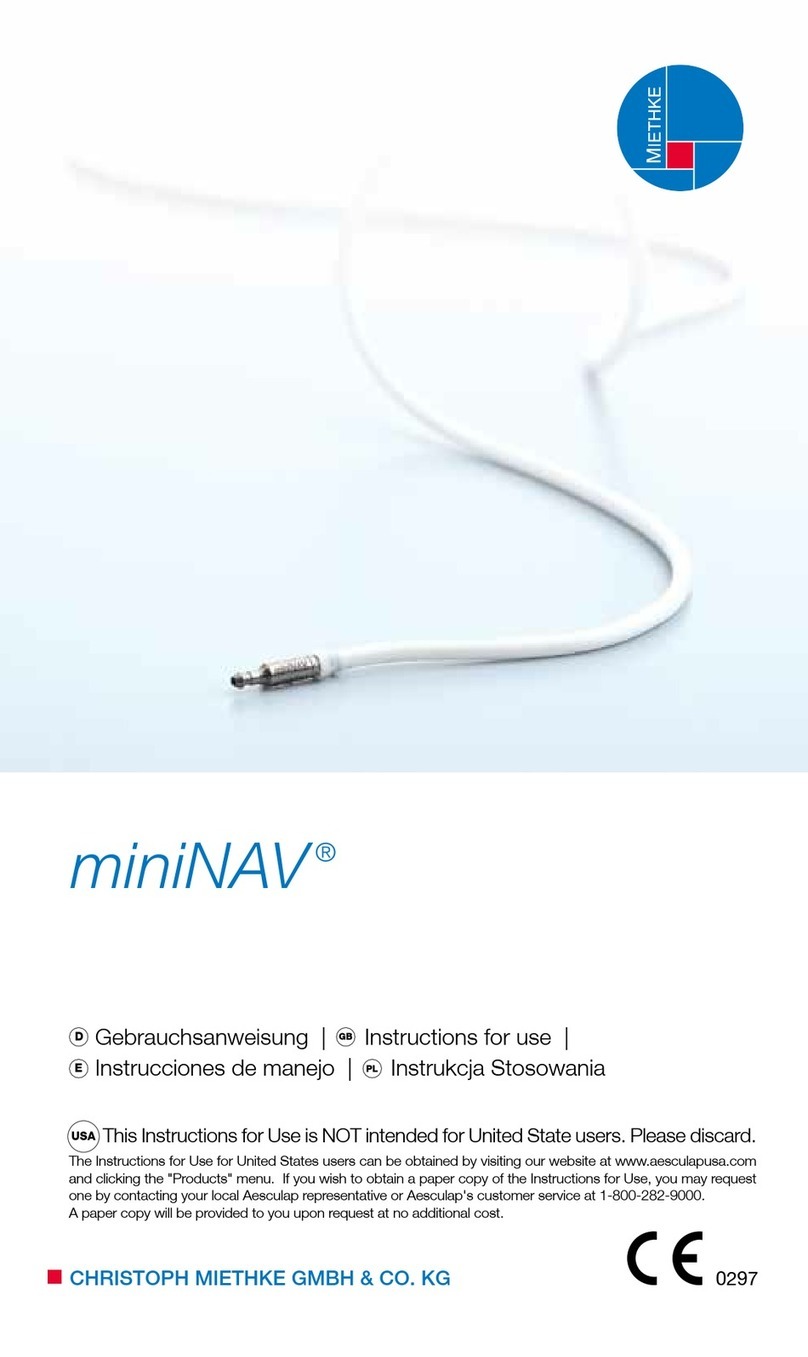 MIETHKE miniNAV Instructions for use