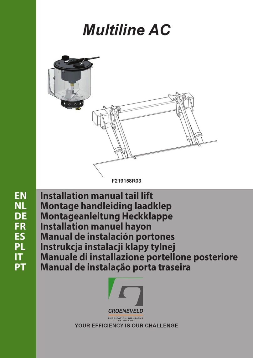 Groeneveld Multiline AC Series installation manual