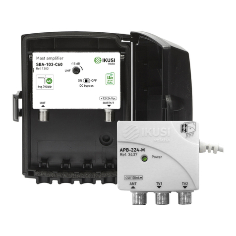 IKUSI SBA-103-C60 User manual