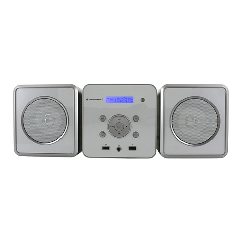 SOUNDMASTER MCD380BT manual