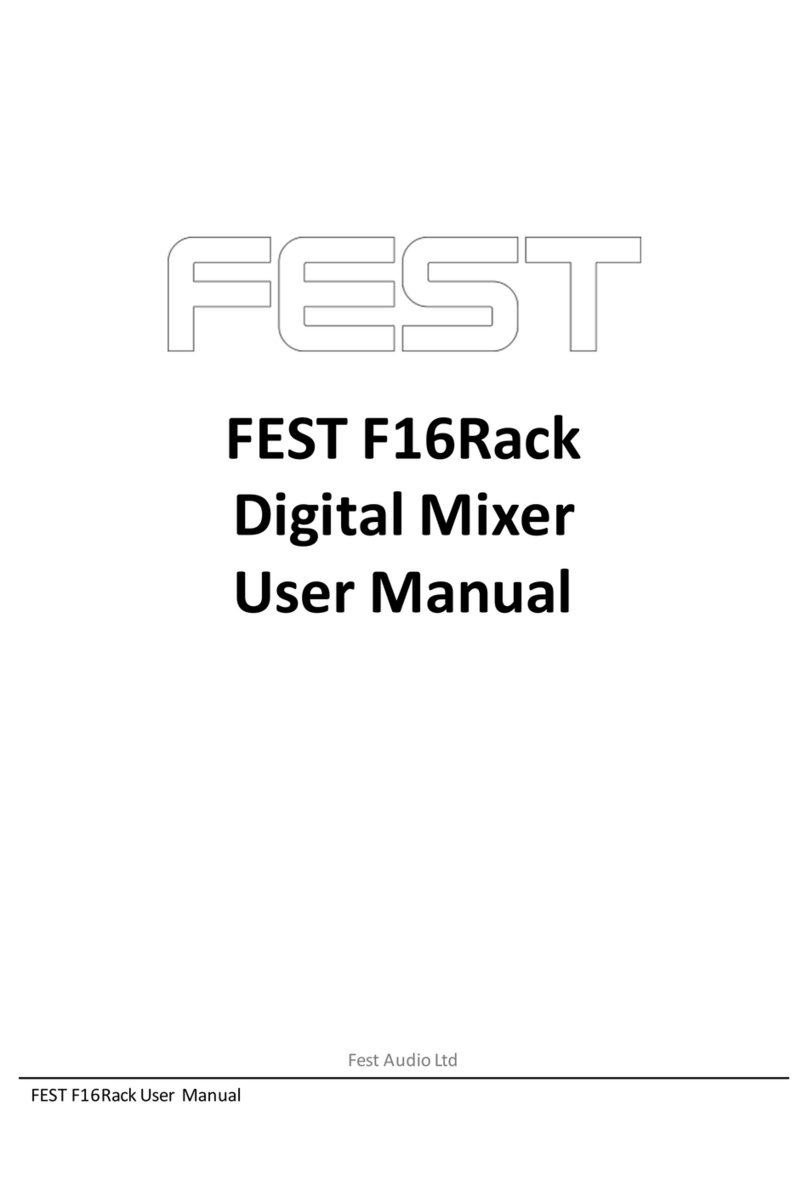 FEST F16Rack user manual