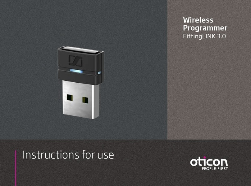 oticon FittingLINK 3.0 Instructions for use