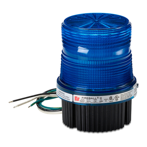 Federal Signal Corporation Fireball FB2LED User manual Federal Signal Corporation Fireball FB2LED User manual