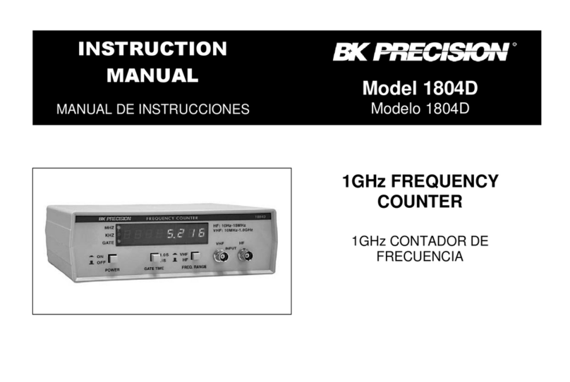 B+K precision 1804D instruction manual