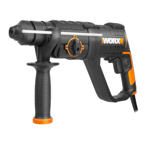 Worx WX337 User manual