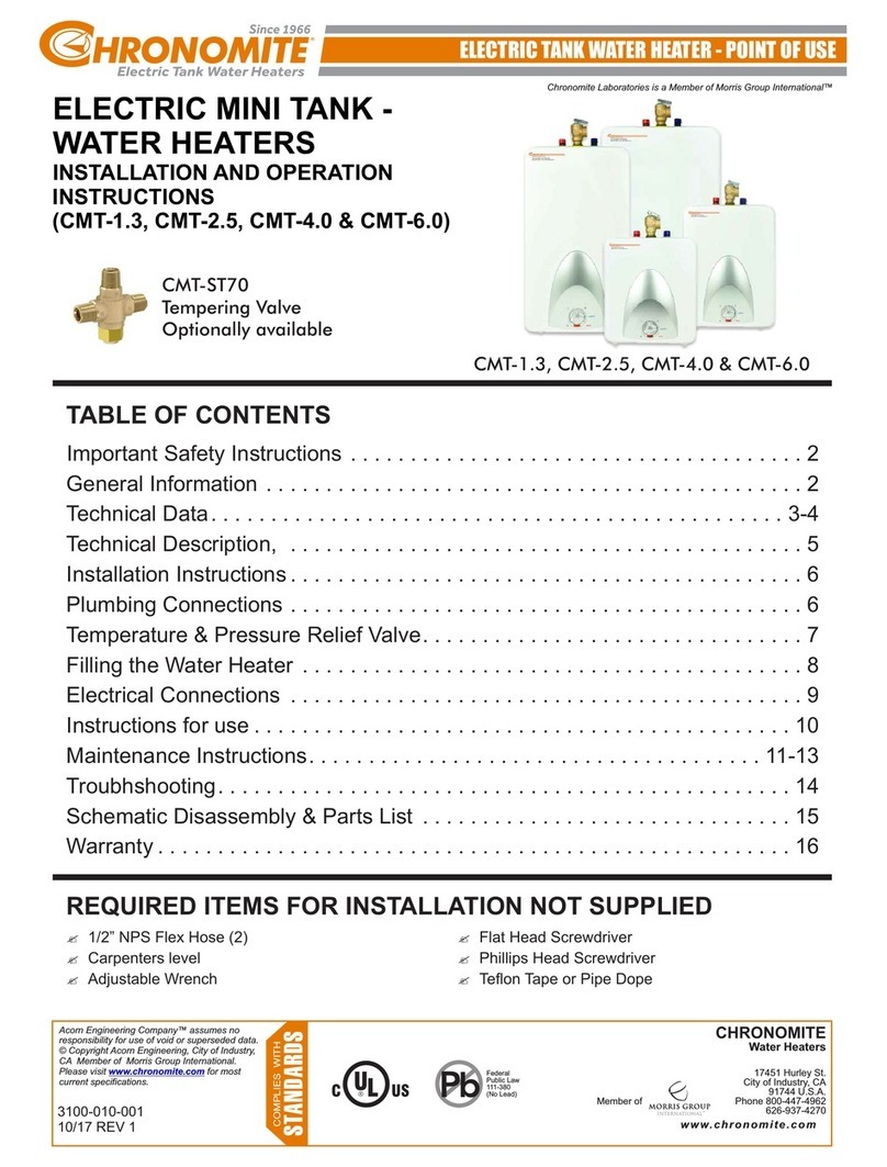 Chronomite CMT-1.3 User manual