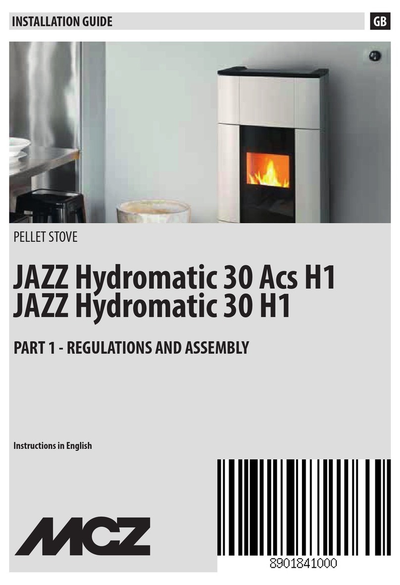 MCZ JAZZ Hydromatic 30 Acs H1 User manual
