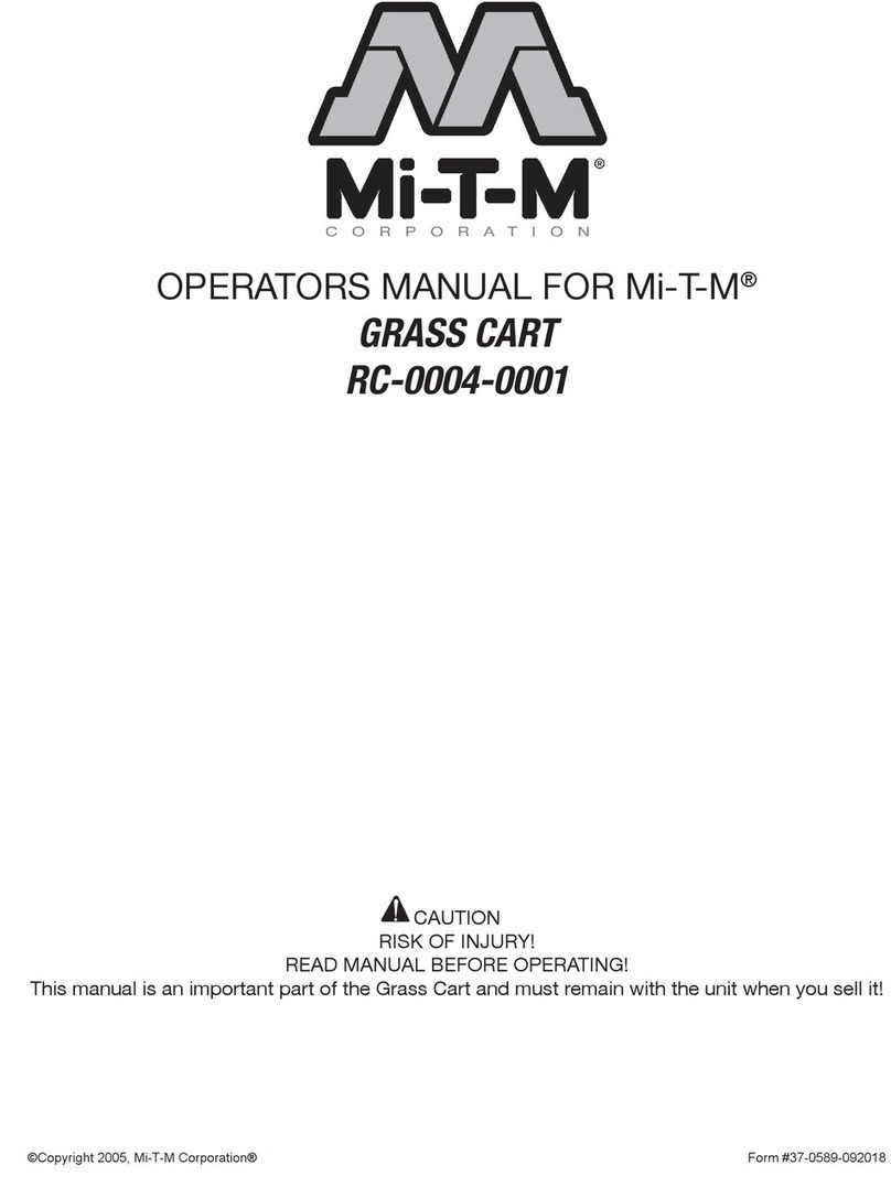 Mi-T-M RC-0004-0001 Operator's manual