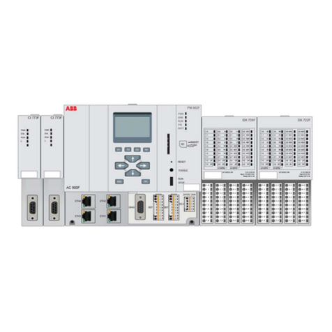 ABB AC 900F Mounting and installation instructions