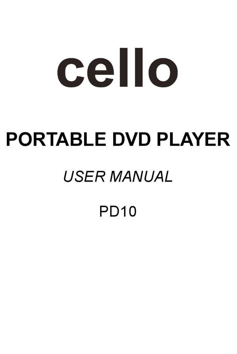 Cello PD10 user manual