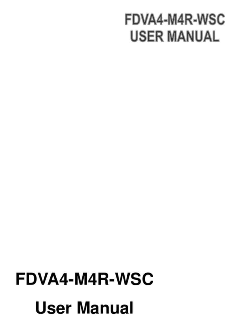 KBC FDVA4-M4R-WSC user manual