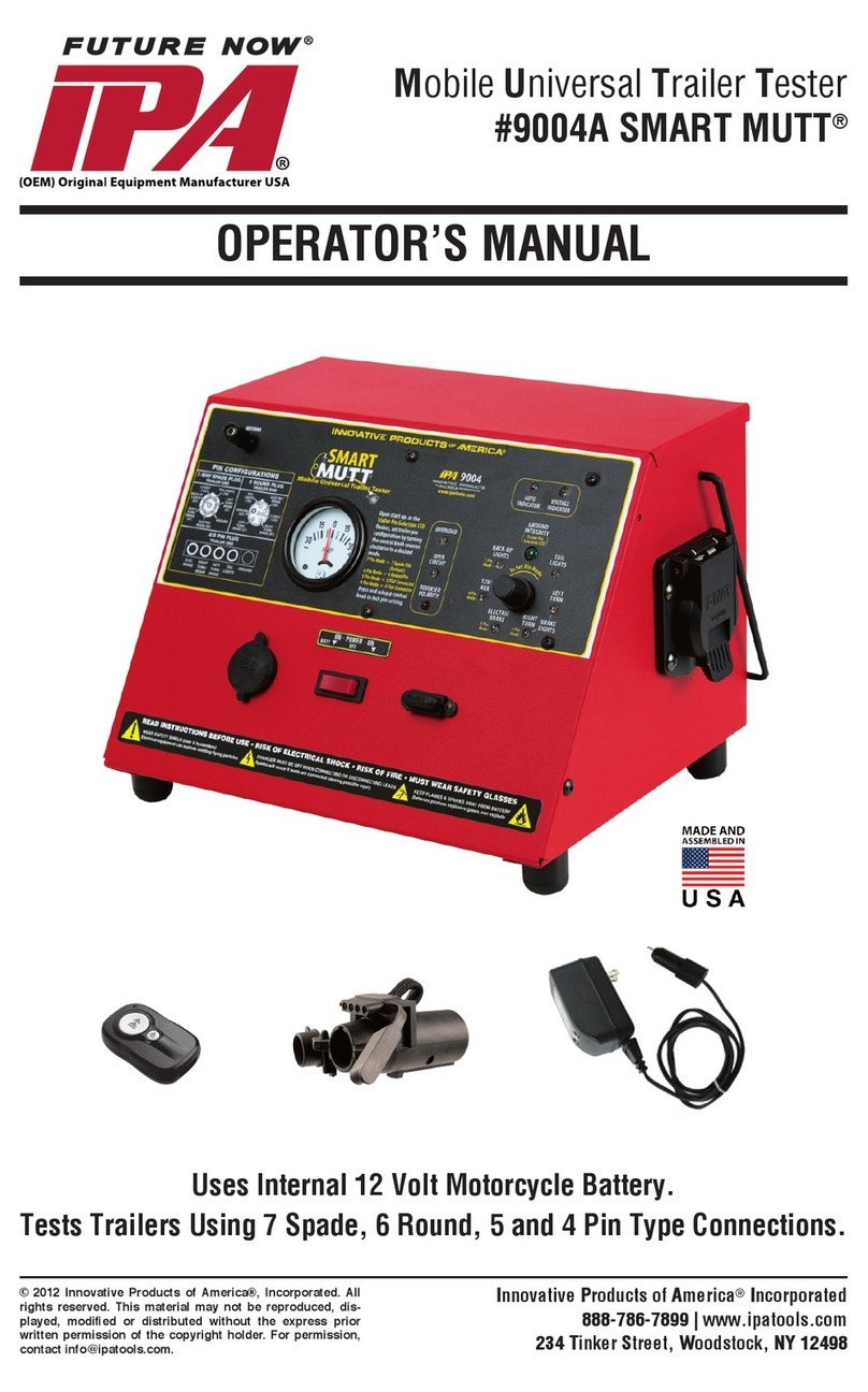 iPA SMART MUTT 9004A Operator's manual