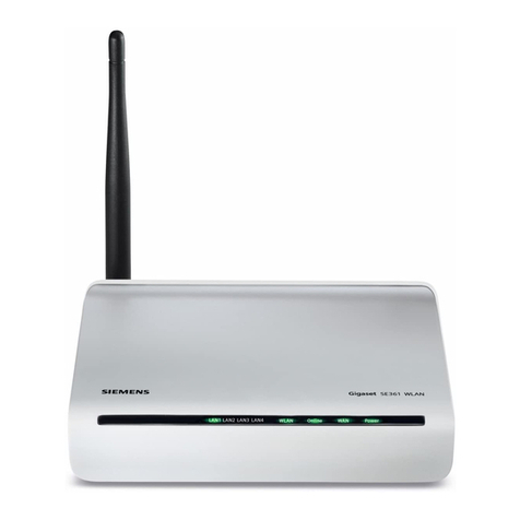 Siemens Gigaset SE361 WLAN User manual